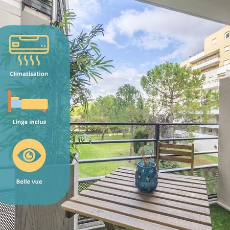 Superbe Appt Port Marianne, Parking Prive, 4 Personnes Daire Montpellier Dış mekan fotoğraf